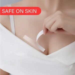 Double Sided Tape for Clothing Dress Low Cut Neckline Skin